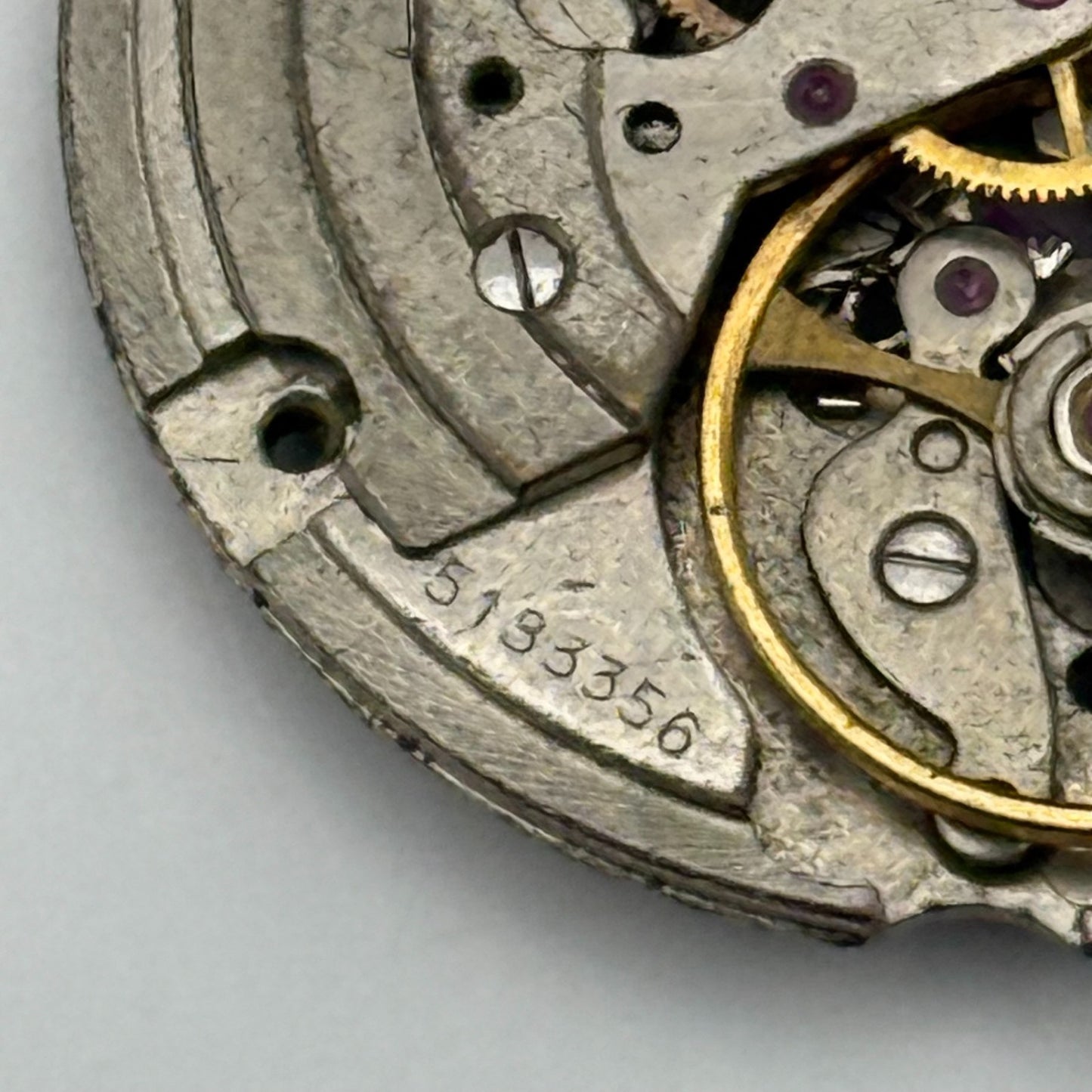 Eterna-Matic 1438U Automatic Incomplete Watch Movement Vintage Swiss Parts
