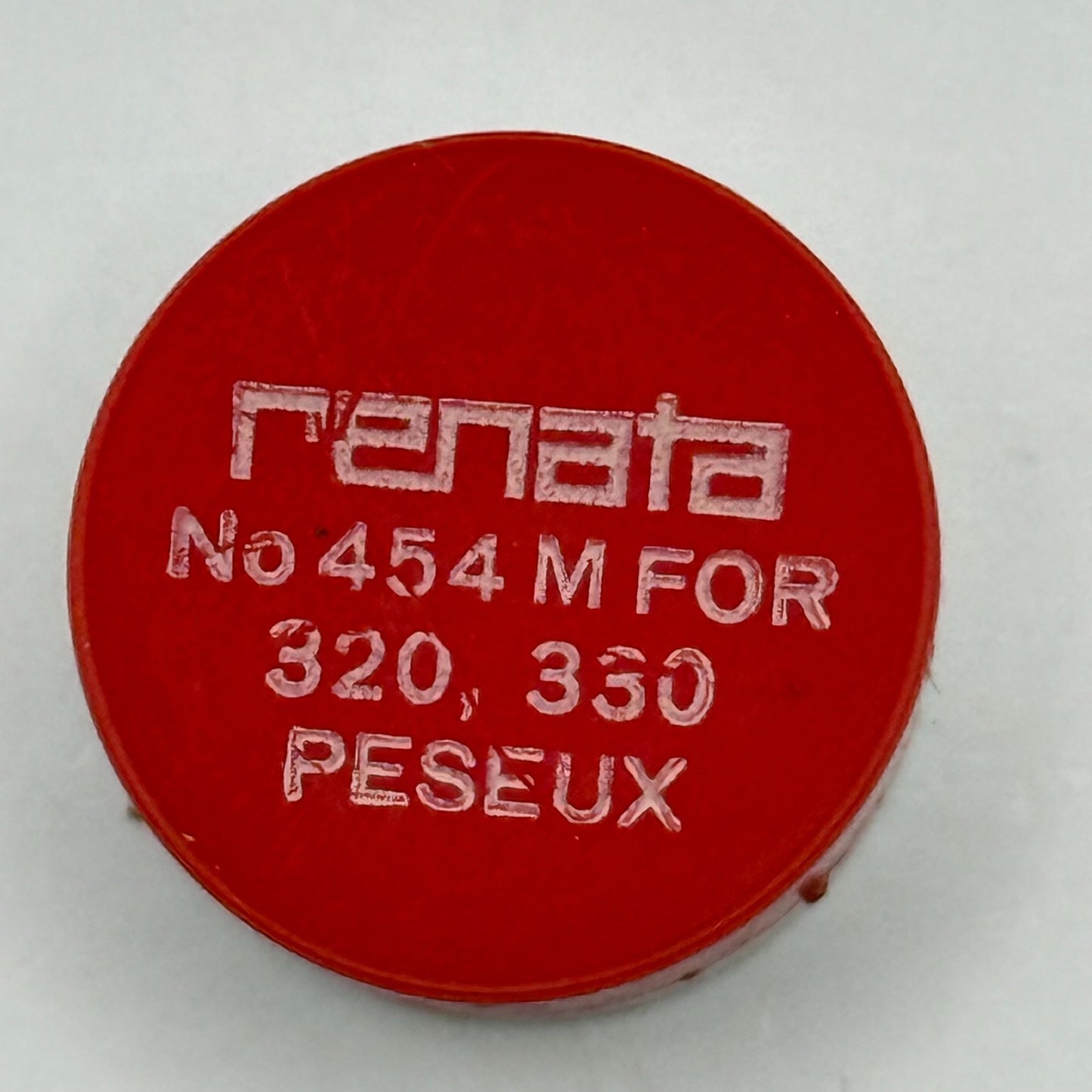 Peseux 320 330 Balance Wheel Complete And Spring 454 M Watch Movement Parts NOS