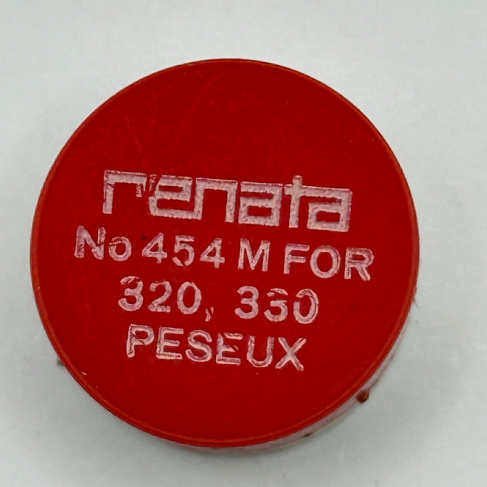 Peseux 320 330 Balance Wheel Complete And Spring 454 M Watch Movement Parts NOS