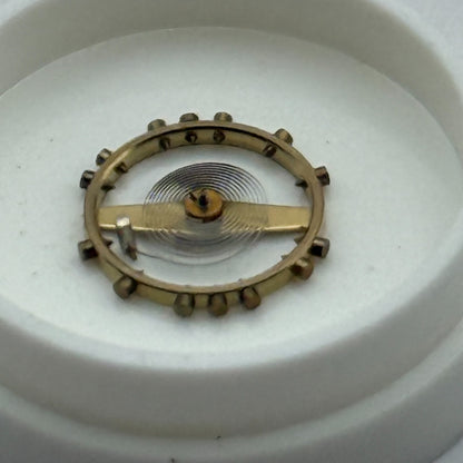 FHF 60 Balance Wheel Complete And Spring  6¾-8’’’ 200 M Watch Movement Parts NOS