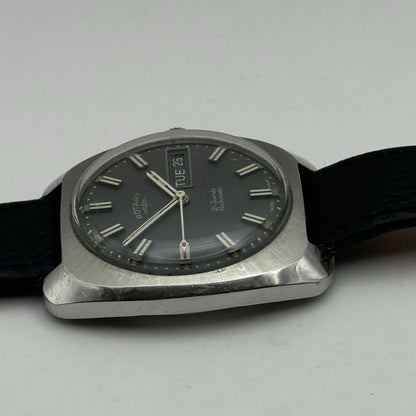36mm Men’s Rotary Automatic AS 1916 Sweep Seconds Day Date Watch TO RESTORE