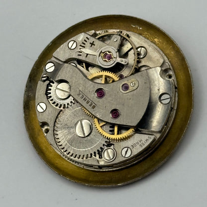FHF 28 Watch Movement Bernex Manual Wind Vintage Swiss Parts Repair 23.6mm