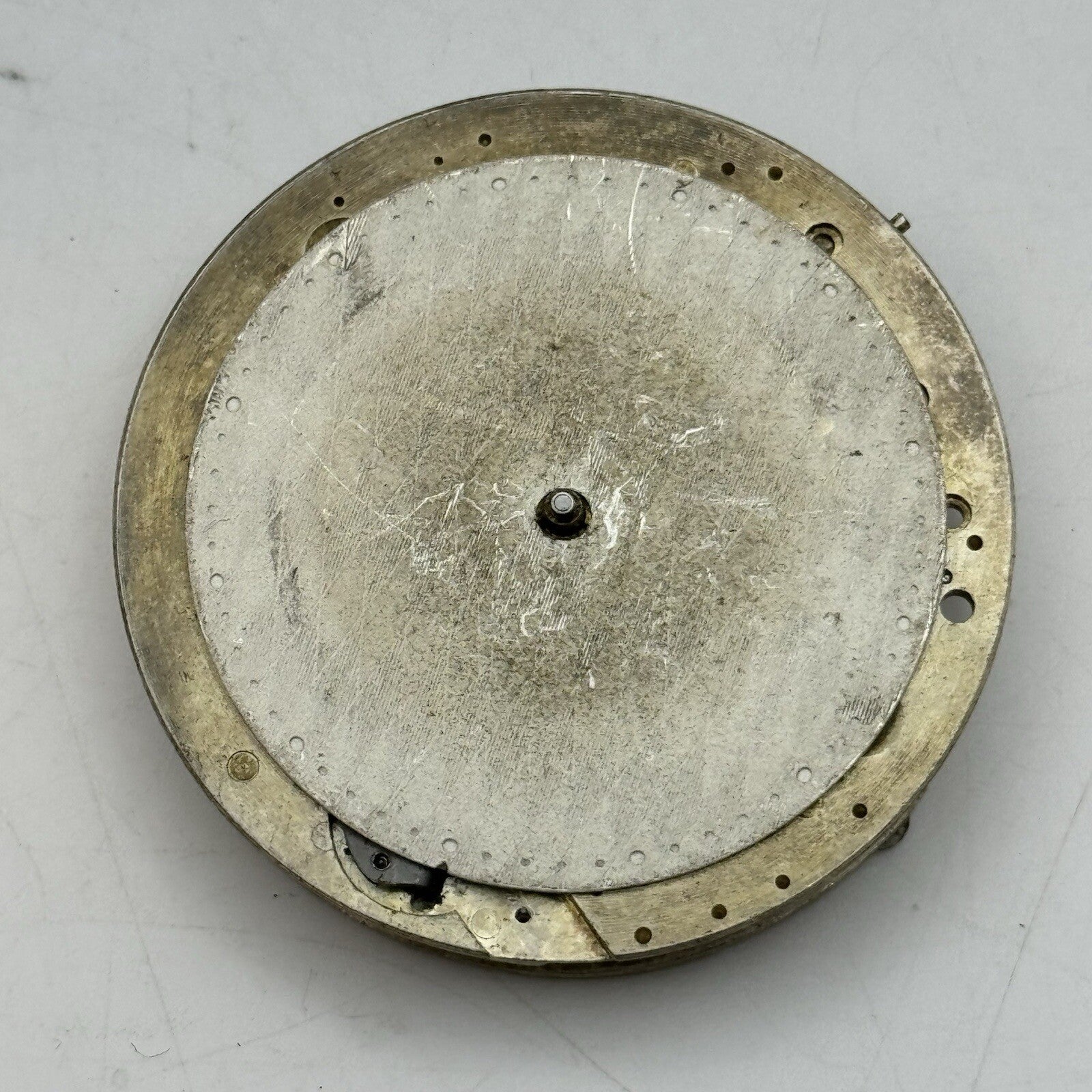 50.4mm Unidentified Unique Pocket Watch Movement FOR PARTS Restore