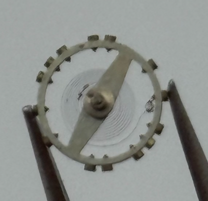 AS 976 1012 Balance Wheel Complete And Spring  29 M Watch Movement Parts NOS