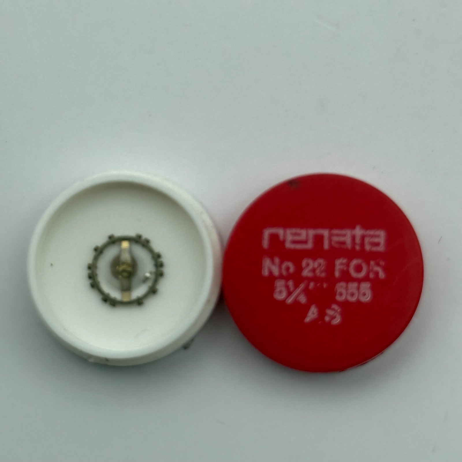 AS 655 Balance Wheel Complete And Spring 5¼’’’  22 Watch Movement Parts NOS