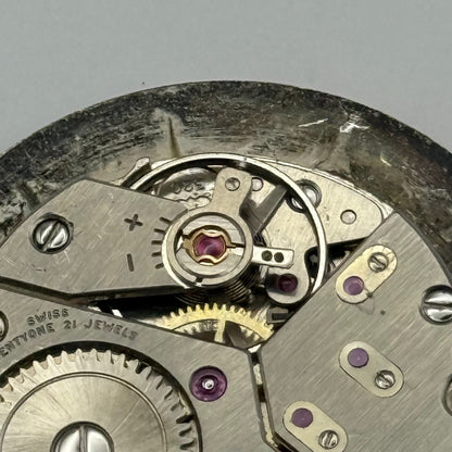 Peseux P 320 Talis Watch Movement Manual Wind Vintage Swiss Parts Repair 23.5mm