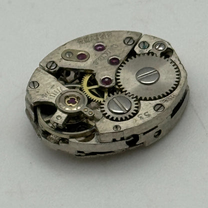 13mm Ladies Smiths AS 1012 A Schild Manual Wind Swiss Watch Movement PARTS