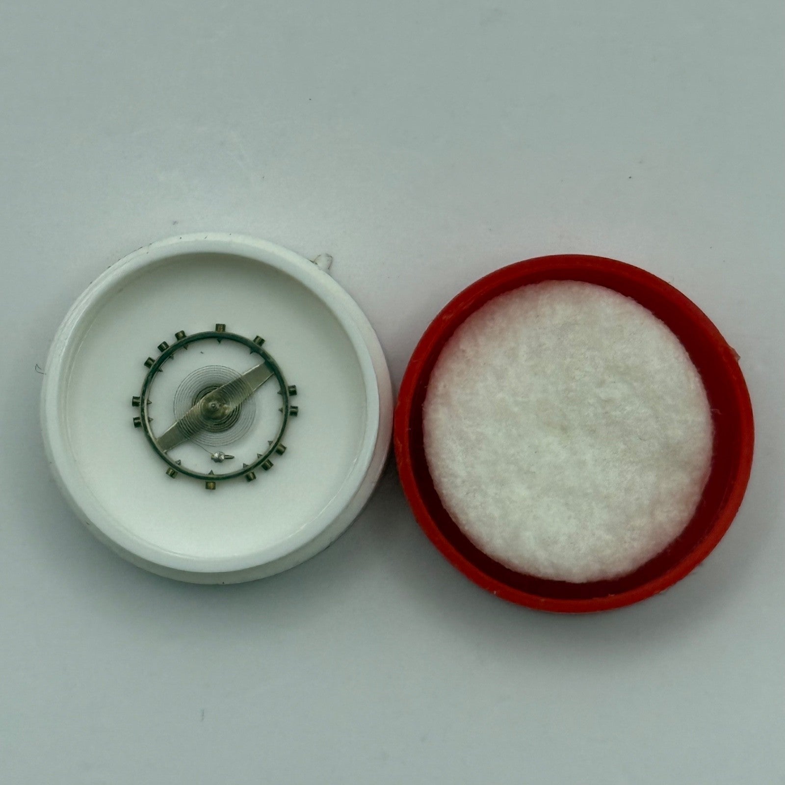 AS 415 Balance Wheel Complete And Spring 9 3/4''' 19 Watch Movement Parts NOS