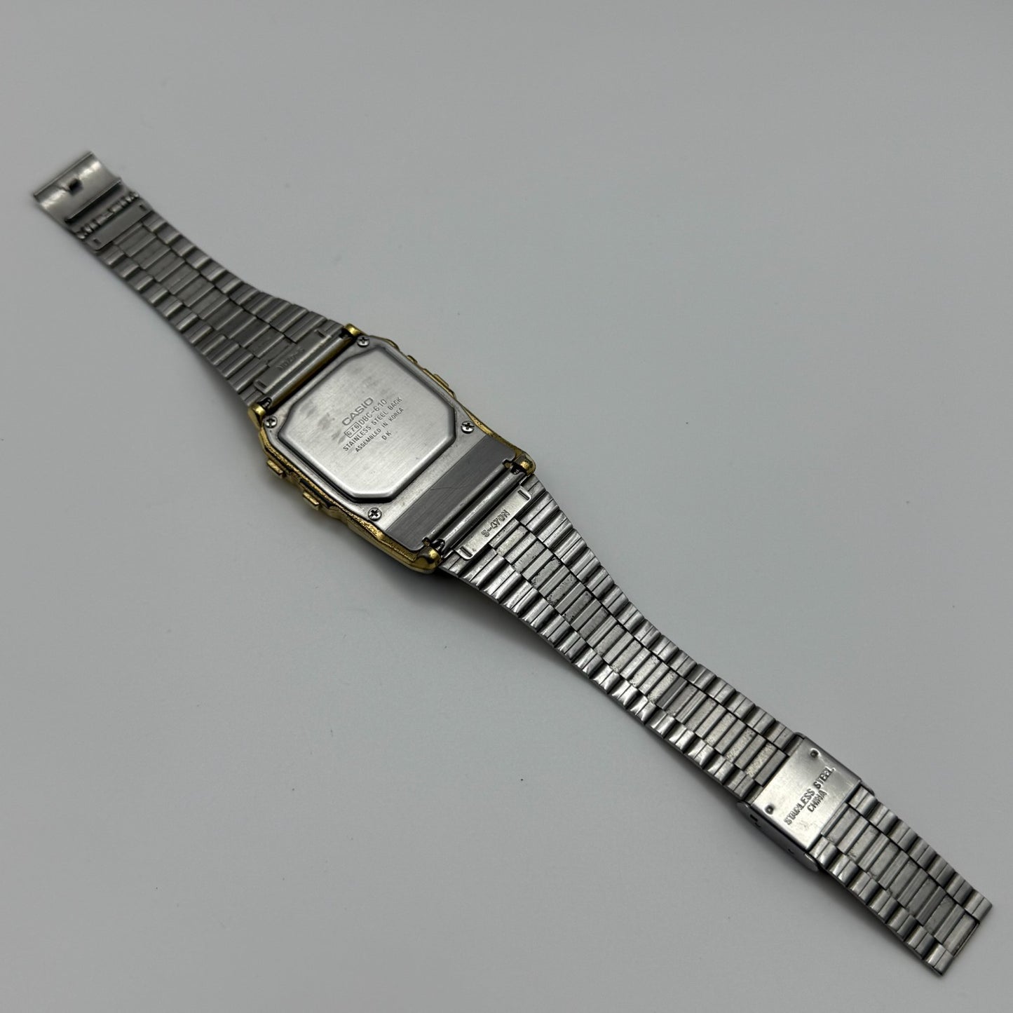 Casio Quartz Watch DBC-610 Data Bank Telememo Vintage 33mm Working Digital