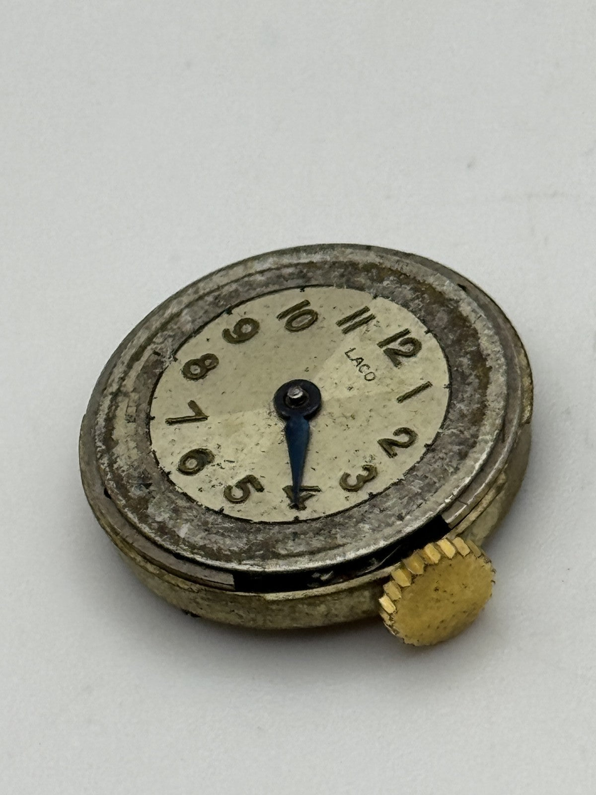 20.2mm Vintage Laco 514 Manual Wind Swiss Watch Movement PARTS REPAIR