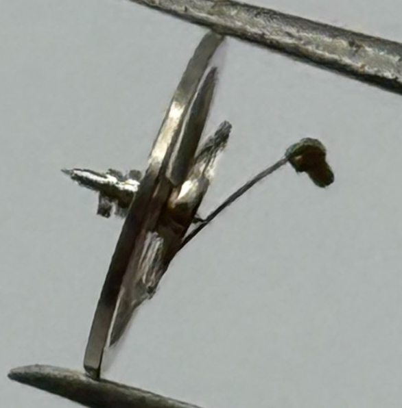 BFG 910 Balance Wheel Complete And Spring  Renata 827 Watch Movement Parts 