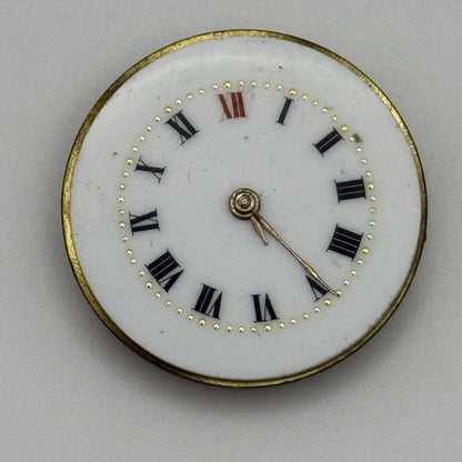 25.3mm Vintage Longines 11.87 Good Balance Manual Wind Watch Movement PARTS