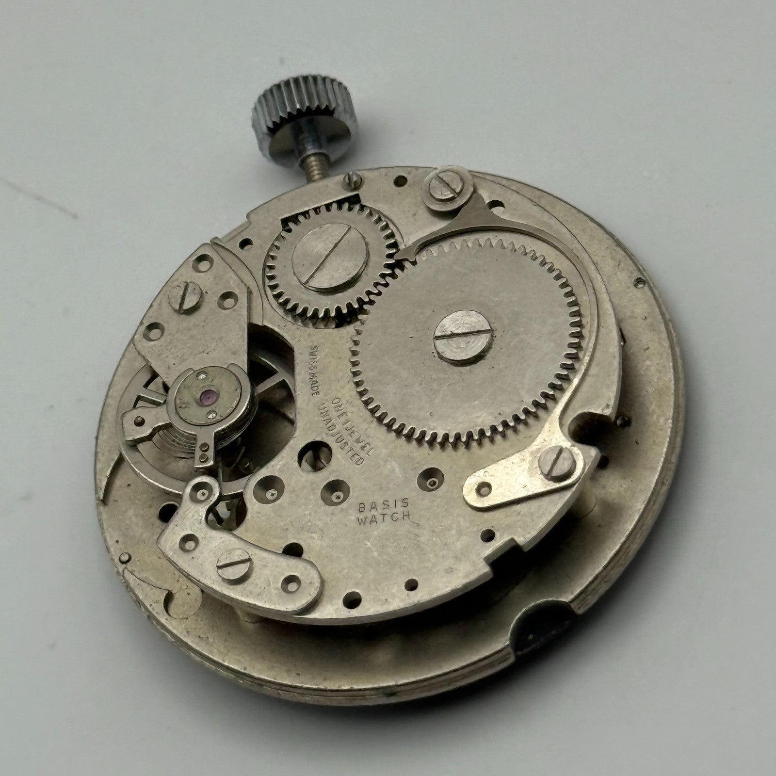 BFG 866 Watch Movement Envoy Manual Wind Vintage Swiss Parts Repair 26.2mm