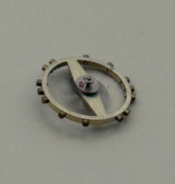 Derby 40 Balance Wheel Complete And Spring 8¾’’’  102 Watch Movement Parts NOS