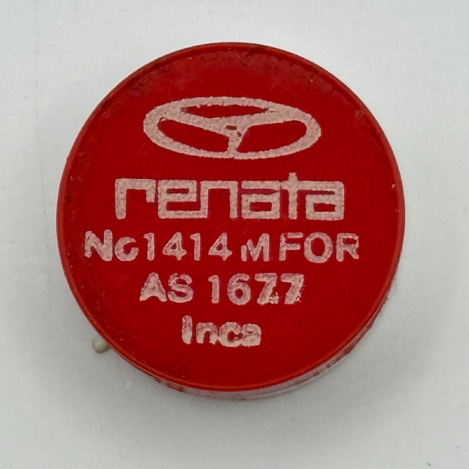 AS 1677 Balance Wheel Complete And Spring Inca 1414 M Watch Movement Parts NOS