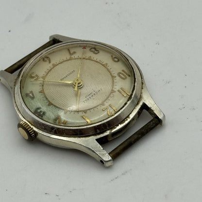 32mm Men’s Manual Wind Ingersoll Shock Proof Watch FOR PARTS TO RESTORE