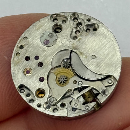19.6mm Vintage Otto Meyer OM 140 Swiss Manual Wind Watch Movement PARTS REPAIR