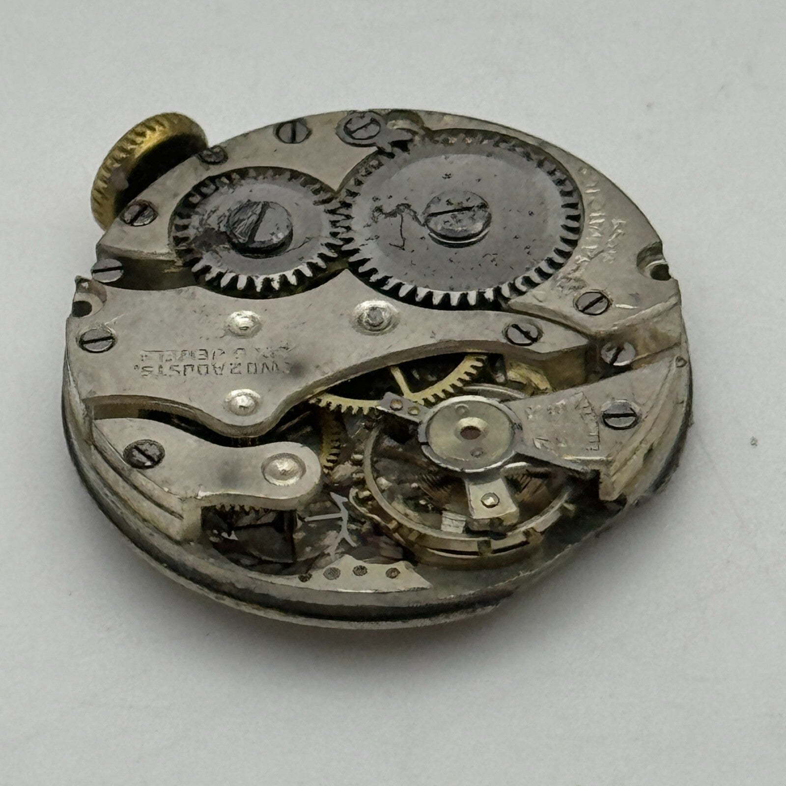 23.7mm Dwelsa Watch Co AS 340 A Schild Manual Wind Swiss Watch Movement PARTS