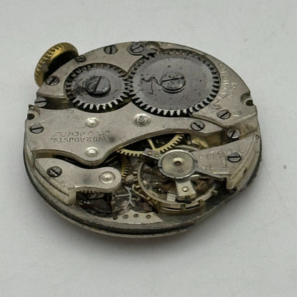 23.7mm Dwelsa Watch Co AS 340 A Schild Manual Wind Swiss Watch Movement PARTS