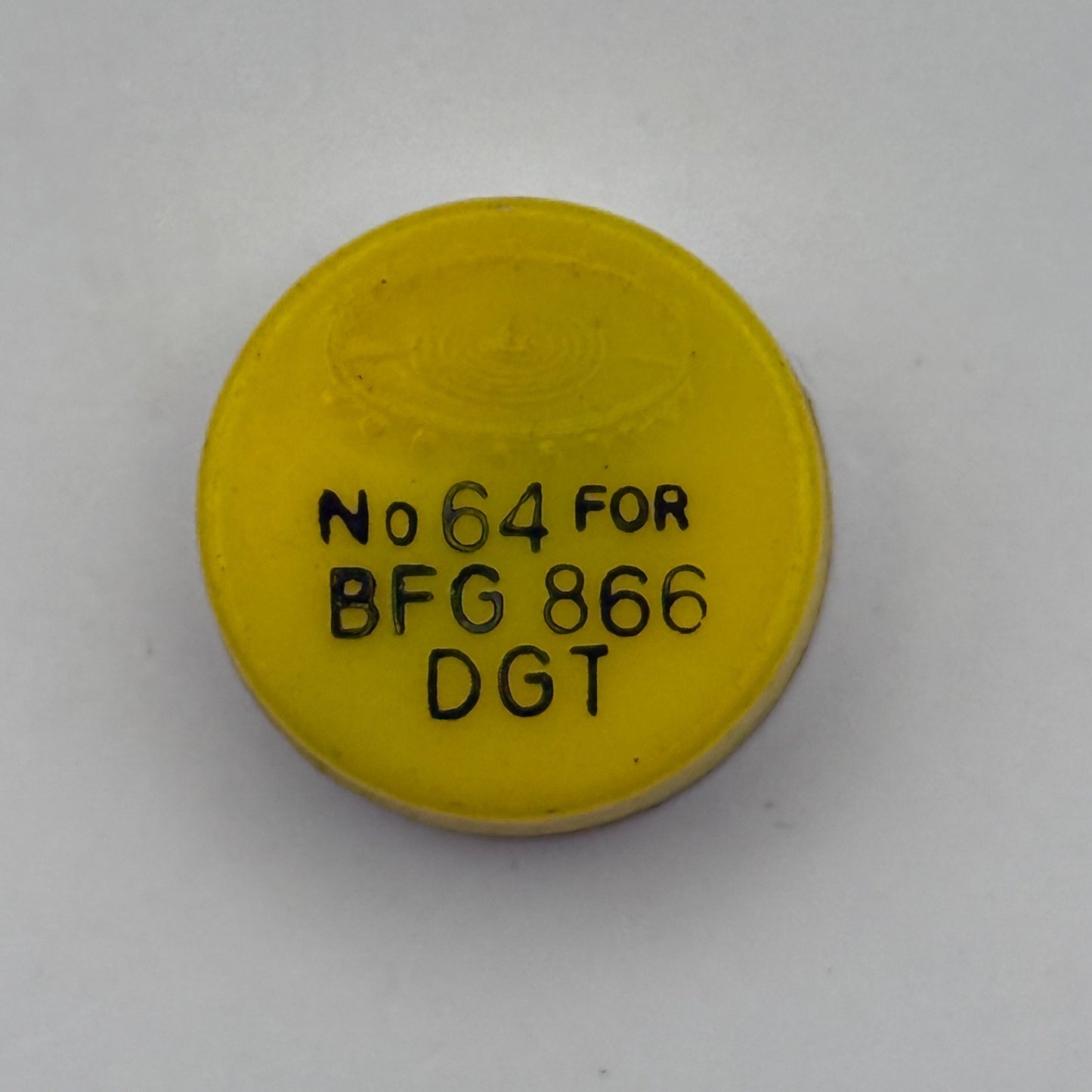 BFG 866 Balance Complete DGT Renata 64 Watch Movement Parts Vintage NOS Repair