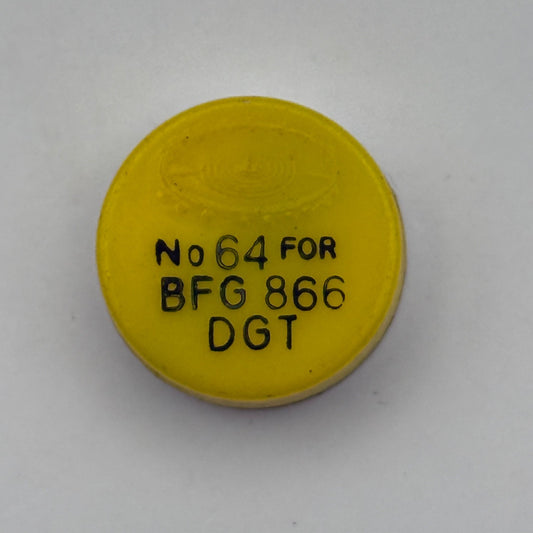 BFG 866 Balance Complete DGT Renata 64 Watch Movement Parts Vintage NOS Repair