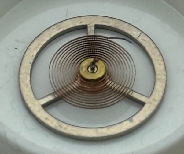 BFG 866 Balance Wheel Complete And Spring DGT 64 Watch Movement Parts NOS 