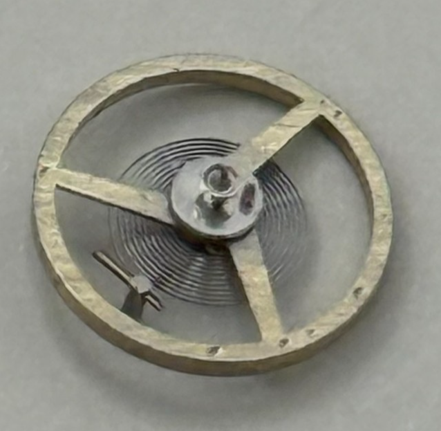 AS 1977-2 Balance Wheel Complete And Spring Inca 1831 M Watch Movement Parts NOS