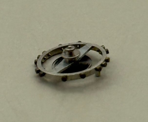Peseux 120 Balance Wheel Complete And Spring 5¼’’’ 276 M Watch Movement Parts 