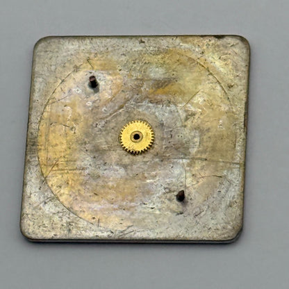 Jaeger Le Coultre 895 Thin Watch Movement Square Dial Vintage Parts Repair 21mm