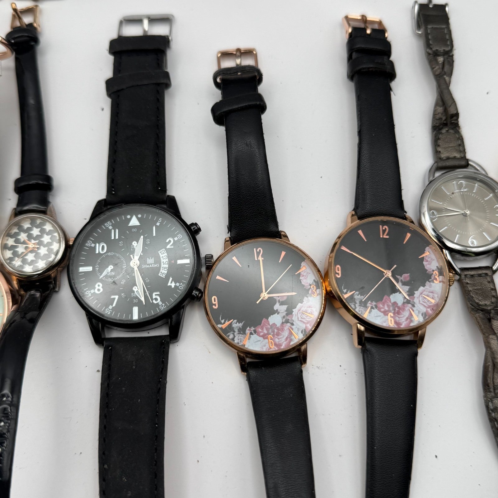 Bundle Of 16 Quartz Watches Job Lot Modern / Vintage Untested Parts / Repair