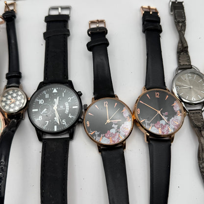 Bundle Of 16 Quartz Watches Job Lot Modern / Vintage Untested Parts / Repair