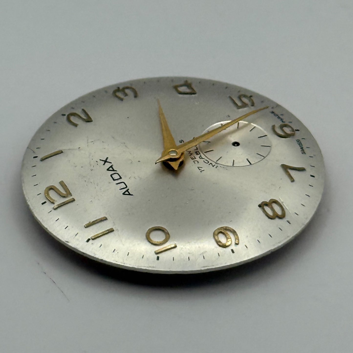 Peseux 7040 Watch Movement Audax Manual Wind Vintage Swiss Parts Repair 23.5mm