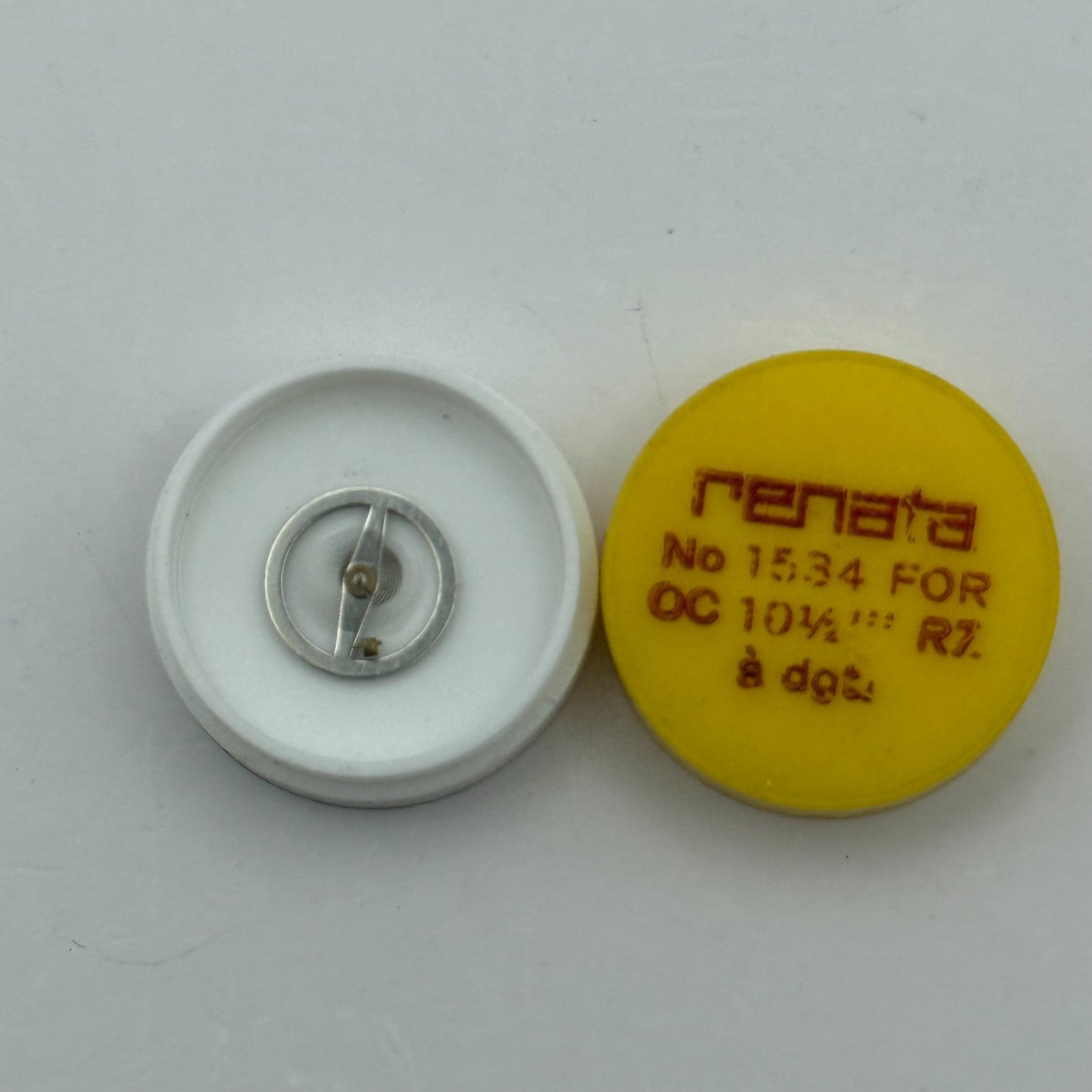 OC R7 Balance Wheel Complete And Spring 10½’’’ a dgt 1534 Watch Movement Parts