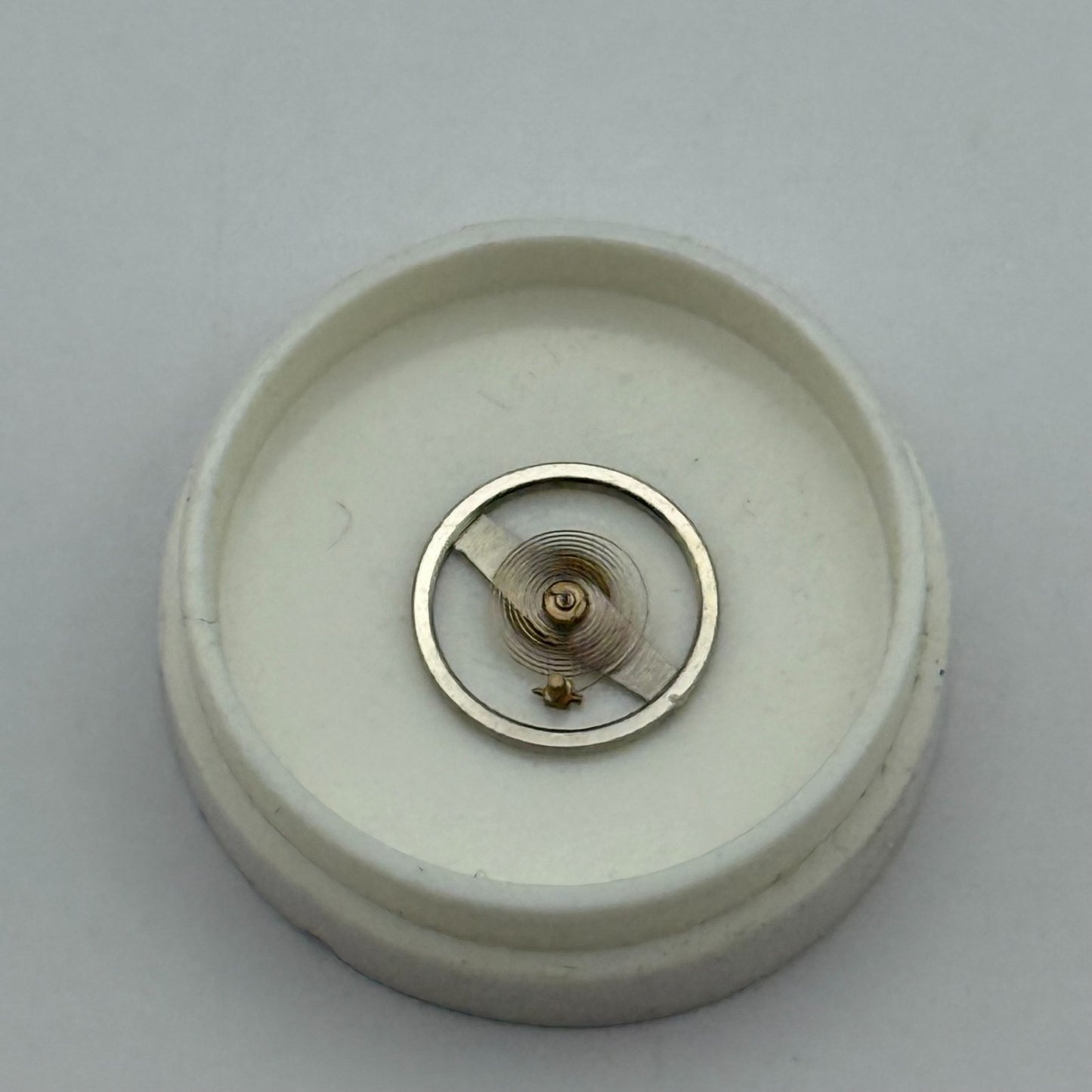 Brac 2051 Balance Wheel Complete And Spring  5¼’’’ 69 M Watch Movement Parts NOS