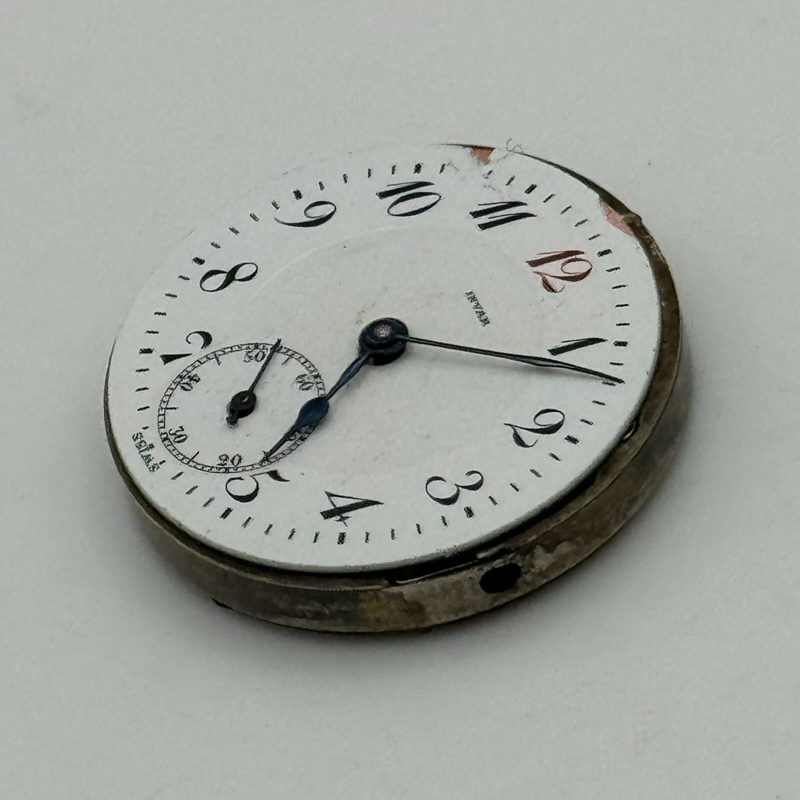 25mm Invar Watch Co 15 Jewels Quality Trench Watch Movement Manual Wind PARTS
