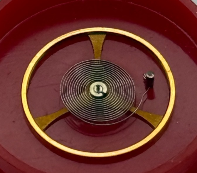 AS 1649 Balance Wheel Complete And Spring 11 1/2''' Inca Watch Movement Parts 