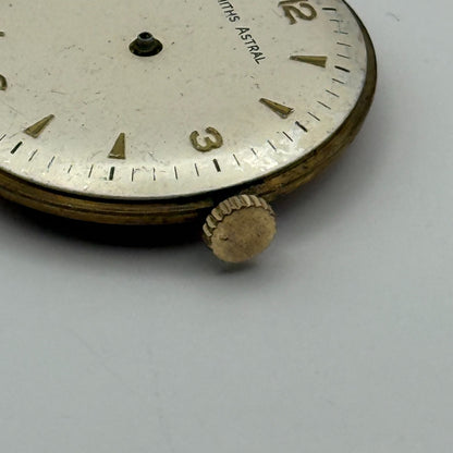 Smiths Astral 60466E Hacking Watch Movement Running Manual Wind Parts 31.3mm