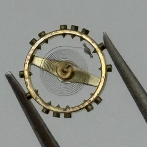 AS 976 1012 Balance Wheel Complete And Spring Inca 532 M Watch Movement Parts