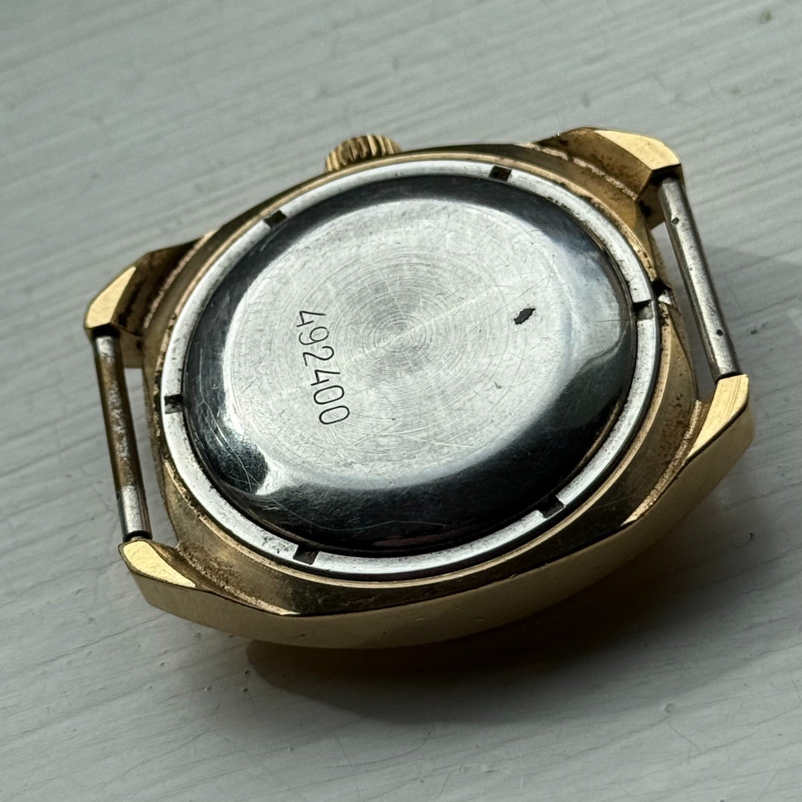 37mm Men's Vintage Sekonda USSR AU10 Automatic 26 Jewels Date Watch PARTS REPAIR