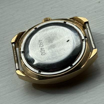 37mm Men's Vintage Sekonda USSR AU10 Automatic 26 Jewels Date Watch PARTS REPAIR