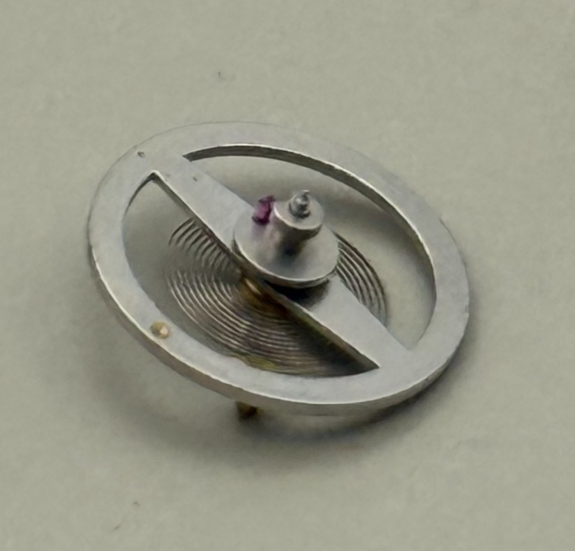 BFG 910 Balance Wheel Complete And Spring 825 Watch Movement Parts NOS