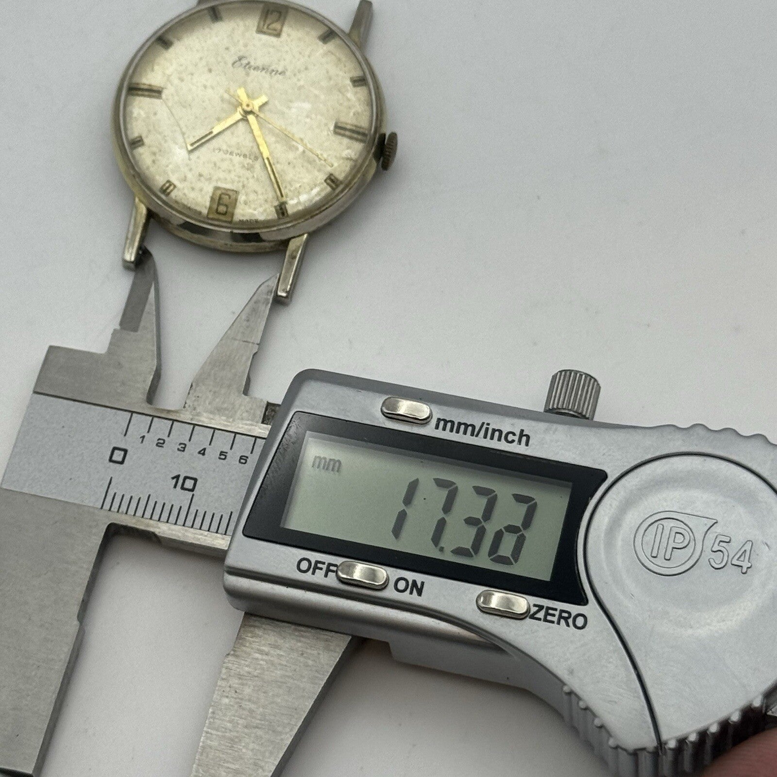 34mm Men’s Manual Wind Etienne RE Cal 1513 Date Dial  Watch - RESTORATION