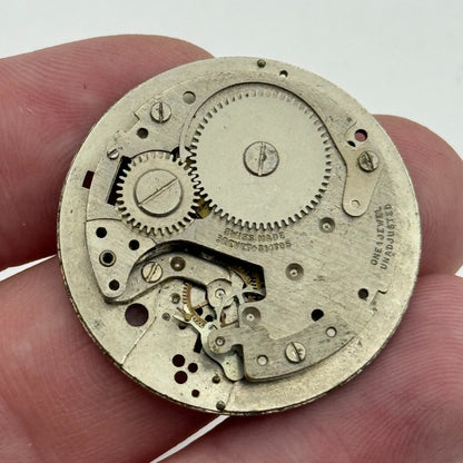 31mm Mens BFG 875 Swiss Manual Wind 1 Jewel Watch Movement PARTS REPAIR SPARES