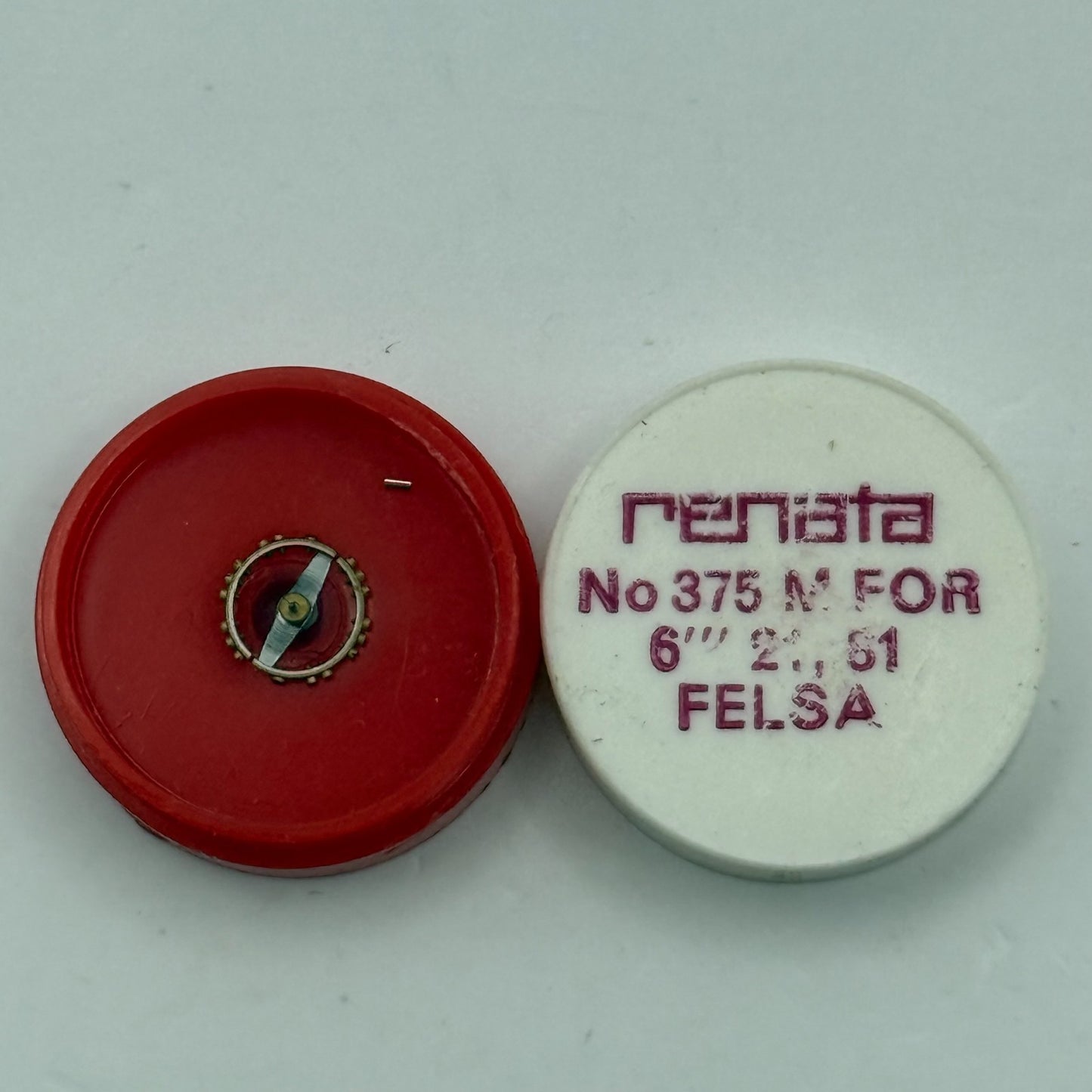 Felsa 61 Balance Complete 6’’’ Renata 375 M Watch Movement DAMAGED