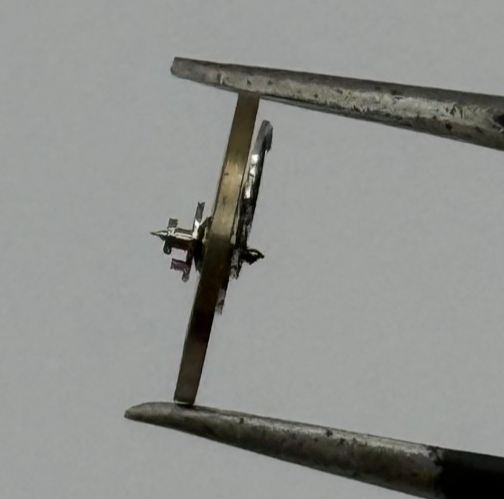 FEF 6660 Balance Wheel Complete And Spring Ord + Inca 1711 Watch Movement Parts