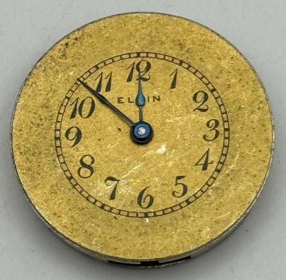 10/0s Antique Lady Elgin Grade 444 Model 4 American Watch Movement PARTS SPARE