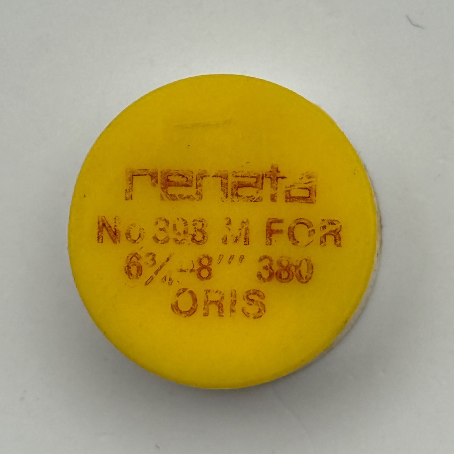 Oris 380 Balance Wheel Complete And Spring 6 3/4 - 8''' Watch Movement Parts 