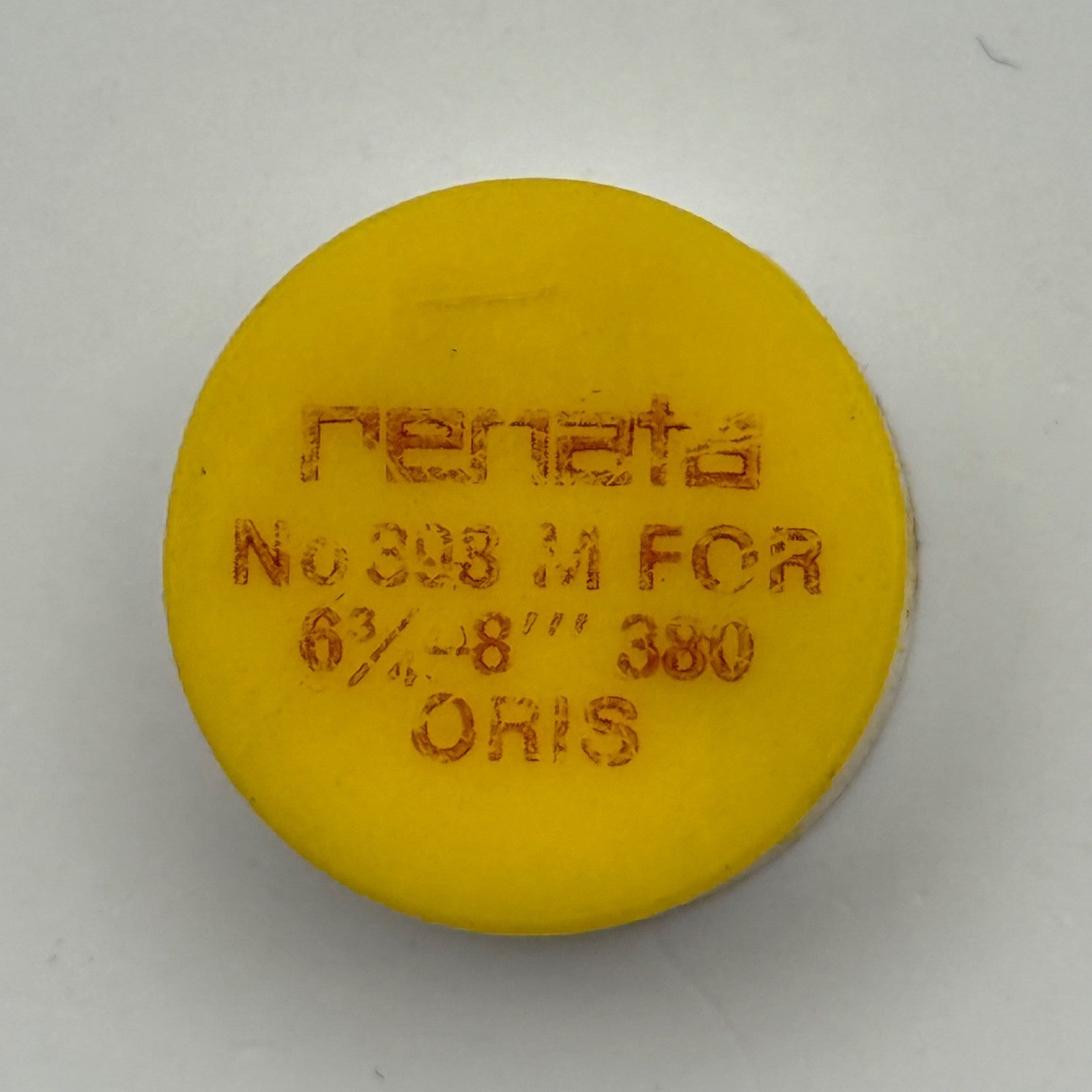 Oris 380 Balance Wheel Complete And Spring 6 3/4 - 8''' Watch Movement Parts 