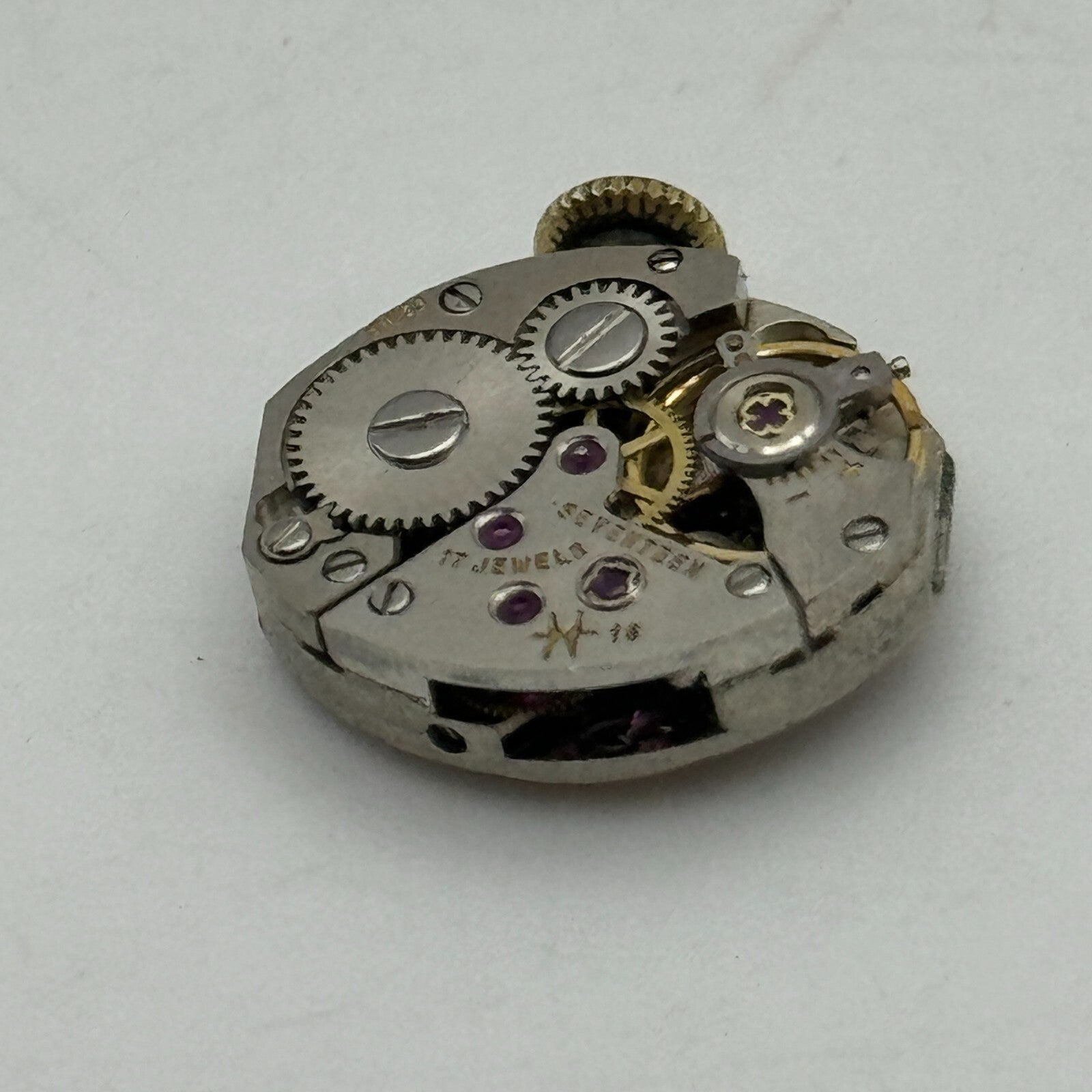 13mm Ladies Hamilton Cal 16 Swiss Manual Wind Vintage Watch Movement PARTS