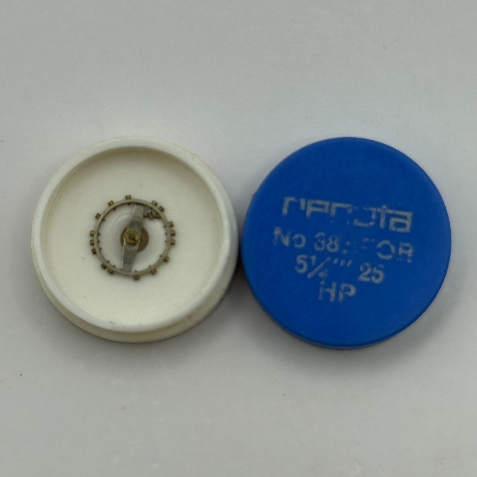 HP 25 Balance Complete 5 1/4''' Renata 38 M Watch Movement Parts Vintage DAMAGED